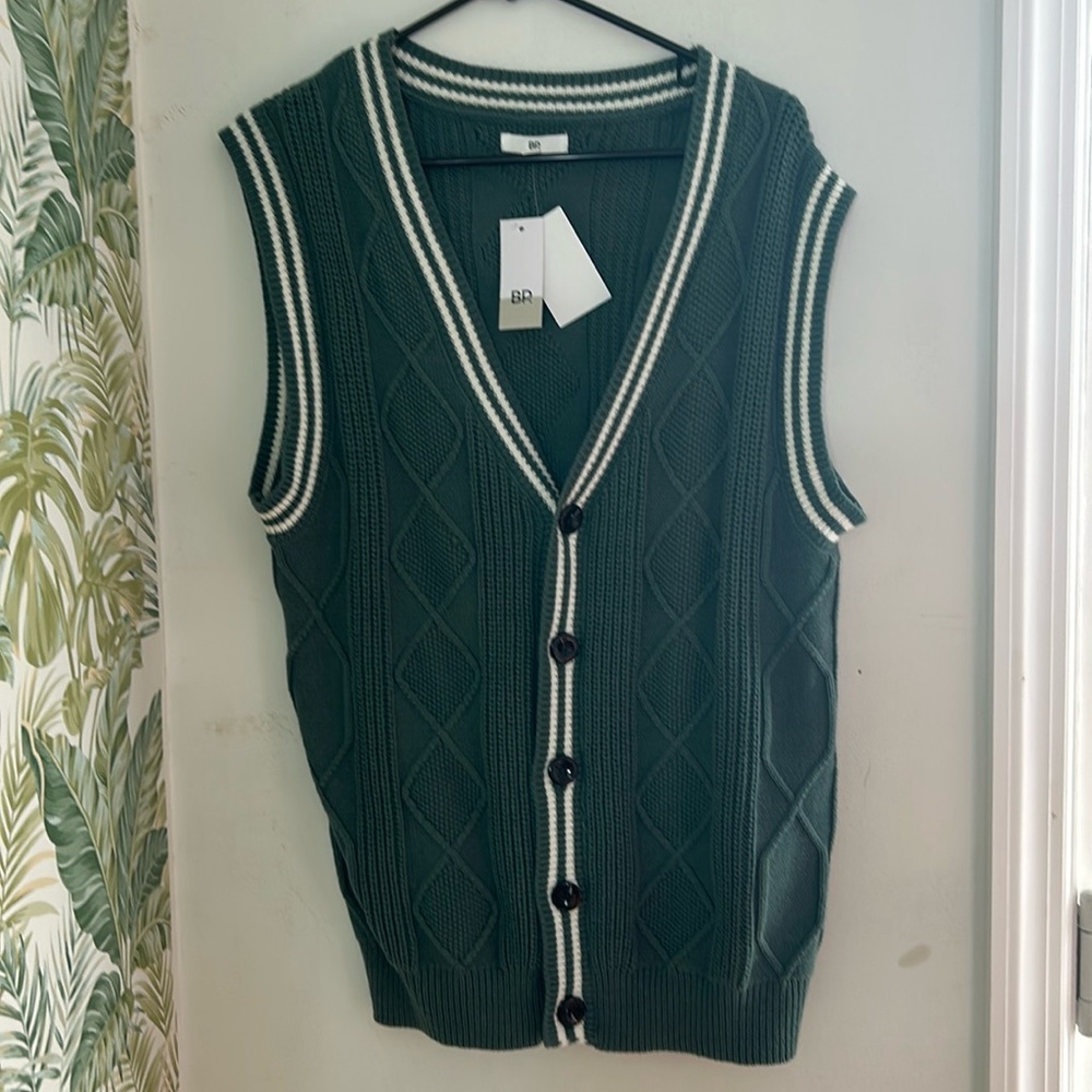 NWT BP cut sleeve sweater
